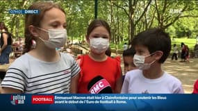 Euro 2021 : "Ça va rester dans notre mémoire", clament les petits supporters des Bleus
