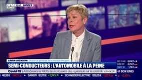 Linda Jackson (Peugeot) sur la pénurie de semi-conducteurs: "comme pour le covid, nous pilotons jour par jour, usine par usine"