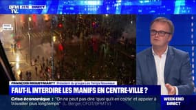Faut-il interdire les manifs en centre-ville ? - 06/12