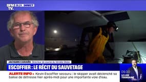 Kevin Escoffier secouru: le directeur du Vendée Globe explique que "la structure du bateau s'est cassée en deux"