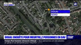 Douai: un couplé placé en garde à vue pour le meurtre d'un quinquagénaire