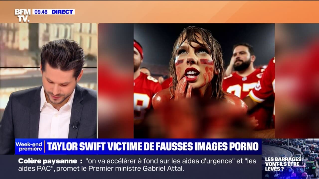 Taylor Swift Victime D'un Deepfake Pornographique Sur Les Réseaux Sociaux