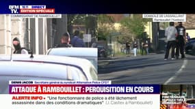 Rambouillet: Denis Jacob (syndicat Alternative Police CFDT) souhaite "une grande cause nationale de soutien pour la police"