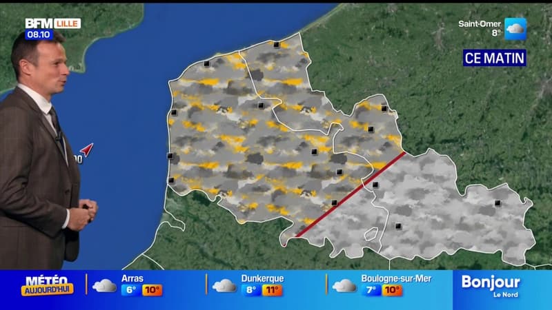 Météo Nord-Pas-de-Calais: un ciel bâché avec quelques éclaircies