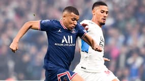 Saliba face à Mbappé