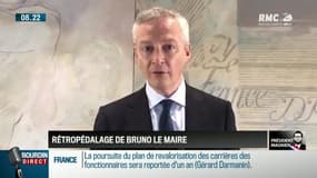 Président Magnien  ! : Le rétropédalage de Bruno Le Maire - 17/10