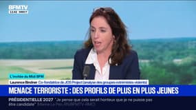 Menace terroriste: "Il existe des boucles d'échanges où circulent des vidéos ultra-violentes", détaille Laurence Bidner