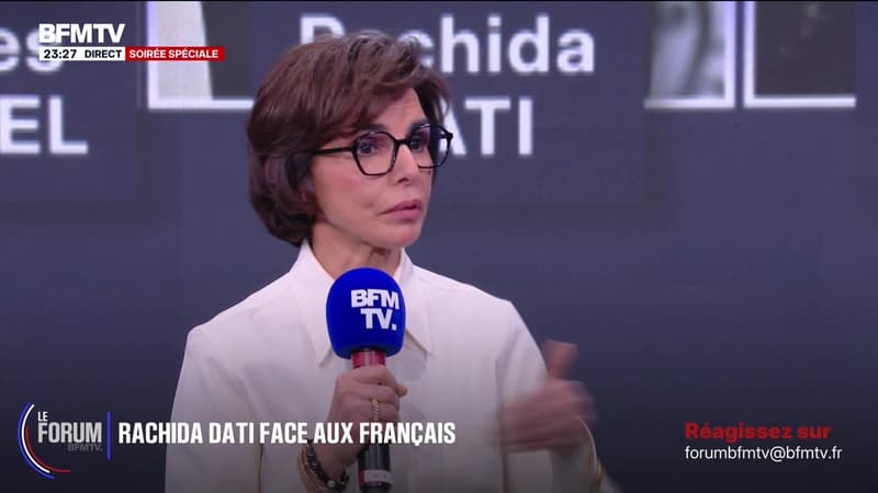 Le Forum BFMTV – Rachida Dati face aux Français (2/2)