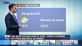 Météo Paris Ile-de-France du 30 mars: Jusqu'à 23 degrés cet après-midi
