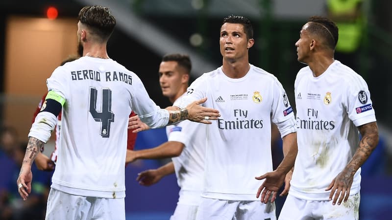 Sergio Ramos et Cristiano Ronaldo