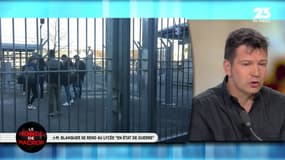Blanquer au chevet du lycée Gallieni à Toulouse: "La parole des profs a été prise en compte"