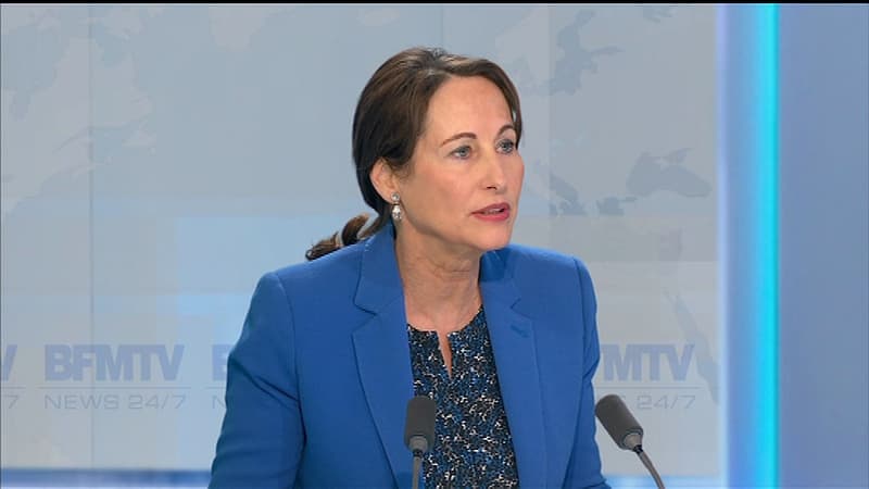 La ministre de l'Ecologie Ségolène Royal sur BFMTV mardi 6 janvier