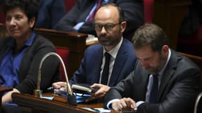 Edouard Philippe à l'Assemblée nationale pour délivrer son discours de politique générale, le 4 juillet 2017