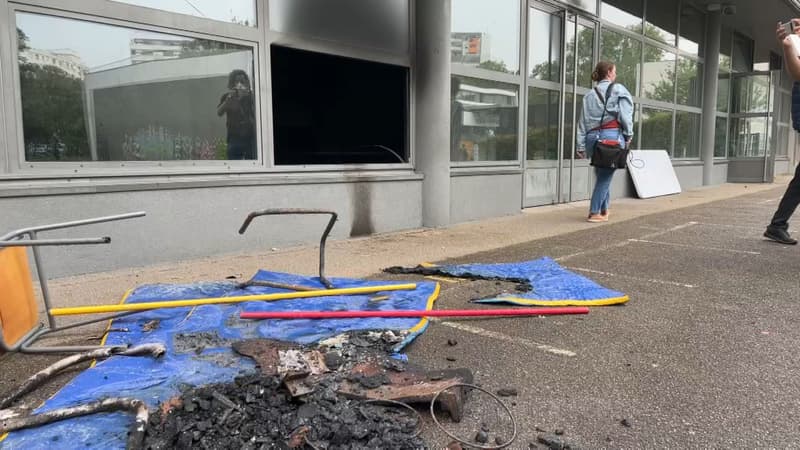 À Strasbourg, l'école élementaire Marguerite-Perey a été touchée par un incendie dans la nuit de jeudi à vendredi.