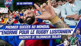 Coupe du monde : "La victoire historique contre les Fidji est énorme pour le rugby portugais" avoue Tadjer