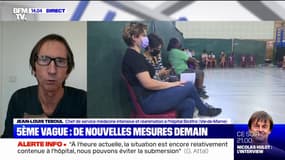 Covid-19: "Il est temps de faire quelque chose, on ne peut pas attendre 15 jours de plus", selon le professeur Jean-Louis Teboul