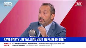 Rave parties illégales: Sébastien Chenu favorable à une proposition de loi permettant "d'aller jusqu'aux peines de prison"