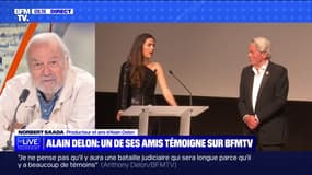 "Depuis quelques mois j'avais plus de nouvelles du tout" témoigne Norbert Saada, producteur et ami d'Alain Delon