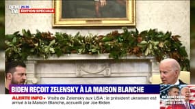 Biden reçoit Zelensky à la Maison Blanche - 21/12