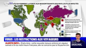 Coronavirus: quels pays ont pris des restrictions à leurs frontières ?