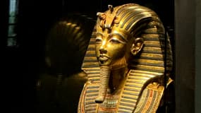Le masque d'or de Toutankhamon au Caire le mercredi 11 juin 2025.