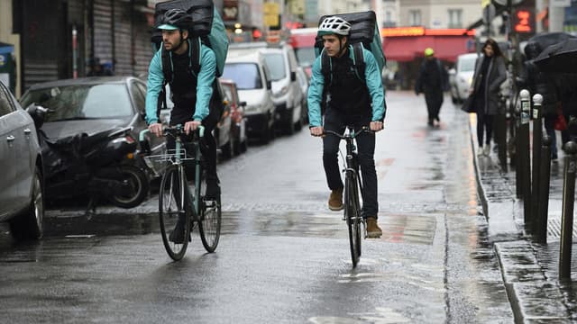 Les coursiers se rassemblent aujourd'hui à Paris, Lyon et Bordeaux. (Photo d'illustration)