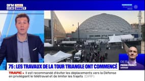 Paris: les travaux de la Tour Triangle ont commencé