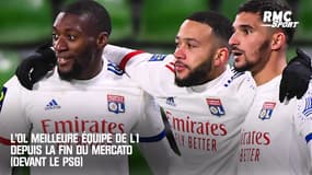 L'OL meilleure équipe de Ligue 1 depuis la fin du mercato (devant le PSG)