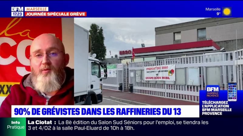 Raffinerie Esso à Fos-sur-Mer: un mouvement de grève prévu les 7 et 8 février prochain