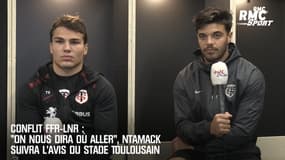 Conflit FFR-LNR :  "On nous dira où aller", Ntamack suivra l'avis du Stade Toulousain