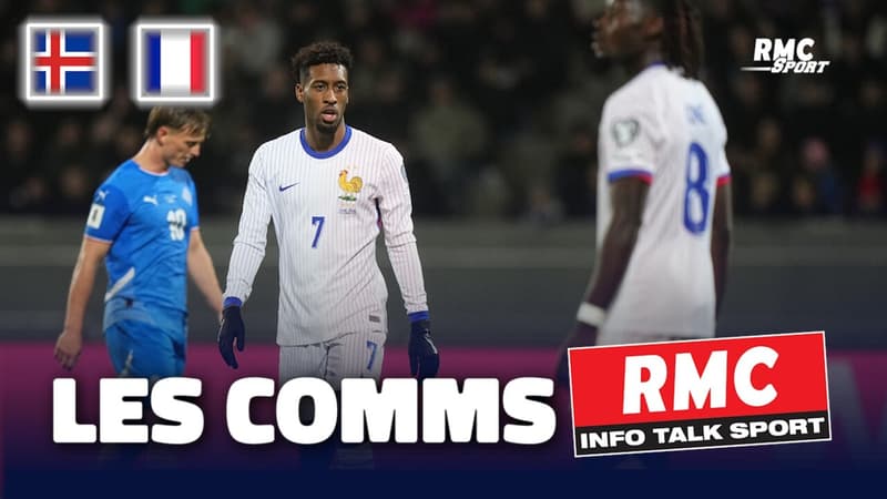 Islande 2-2 France : les comms RMC du nul des Bleus en Islande
