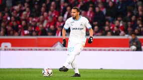 Ismaël Bennacer lors du match OM-Rennes (4-2, L1), le 17 mai 2025
