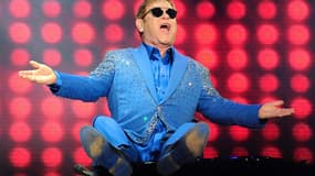 Elton John en septembre 2015à Rio de Janeiro.