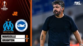Marseille 2-2 Brighton : Gattuso pointe un déficit physique
