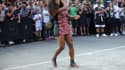 Serena Williams en démonstration dans les rues de New York