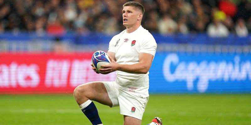 Owen Farrell avec l'Angleterre le 21 octobre 2023