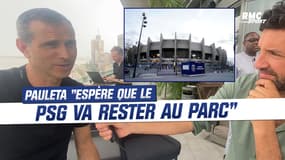 PSG : Pauleta "espère que le club va rester au Parc des Princes"