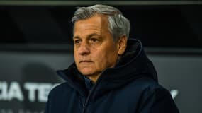Bruno Genesio lors de Rennes-Shakhtar en février 2023