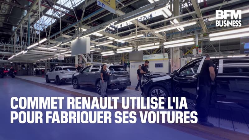 Commet Renault utilise l'IA pour fabriquer ses voitures