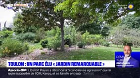 Toulon: un parc reçoit le label "jardin remarquable"