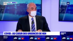 La seconde vague est "indéniablement" plus forte que la première selon le chef des urgences à l'hôpital Édouard-Herriot