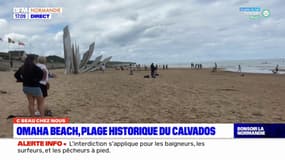 C beau chez nous: direction Omaha Beach, plage historique du Calvados