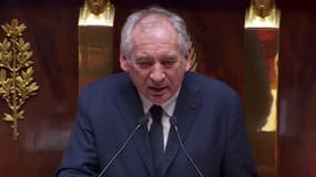 François Bayrou lors d'un discours à l'Assemblée nationale le 3 mars 2025