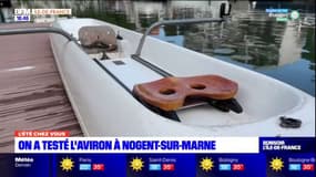 L'été chez vous propose de tester l'aviron à Nogent-sur-Marne