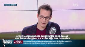 Frédéric Le Manach, directeur scientifique de l’association Bloom: "Si tout l'Antarctique fond, le niveau de la mer va augmenter de pratiquement 60 mètres. Tout le monde sera touché."