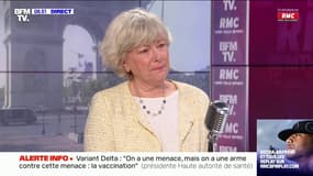 La présidente de la Haute autorité de santé affirme qu'en cas de reconfinement, "tout le monde subira la non-vaccination de certains"