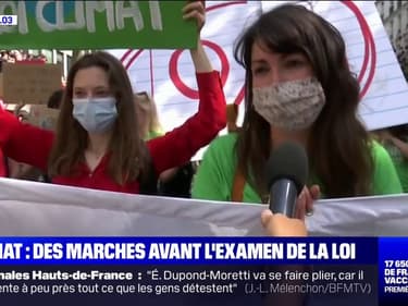 Marche pour le climat: les manifestants dénoncent une loi "dénuée d’ambition"