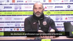 Interrogé sur le stress, Dupraz renvoie aux "smicards" exposés à encore plus de pression