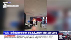 560.000 euros dérobés dans le braquage d'un fourgon dans le Rhône 