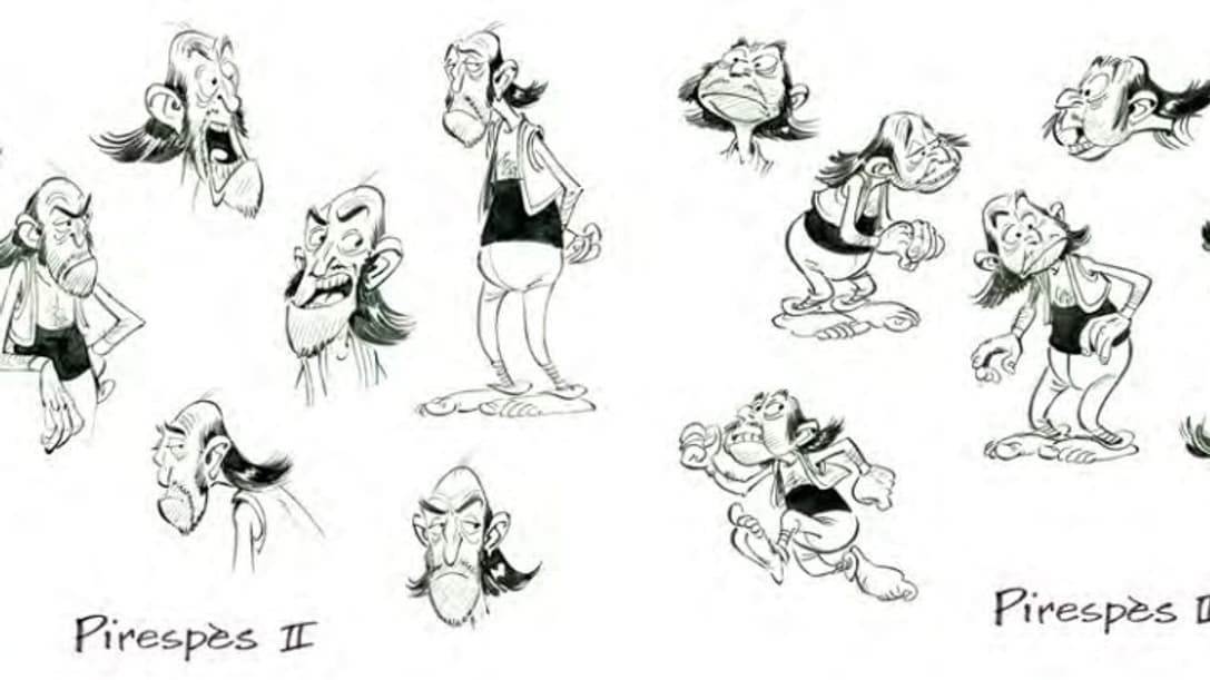 Pirespès, personnage de d'"Astérix en Lusitanie" de Fabcaro et Didier Conrad. Pirespès, personnage de d'"Astérix en Lusitanie" de Fabcaro et Didier Conrad.